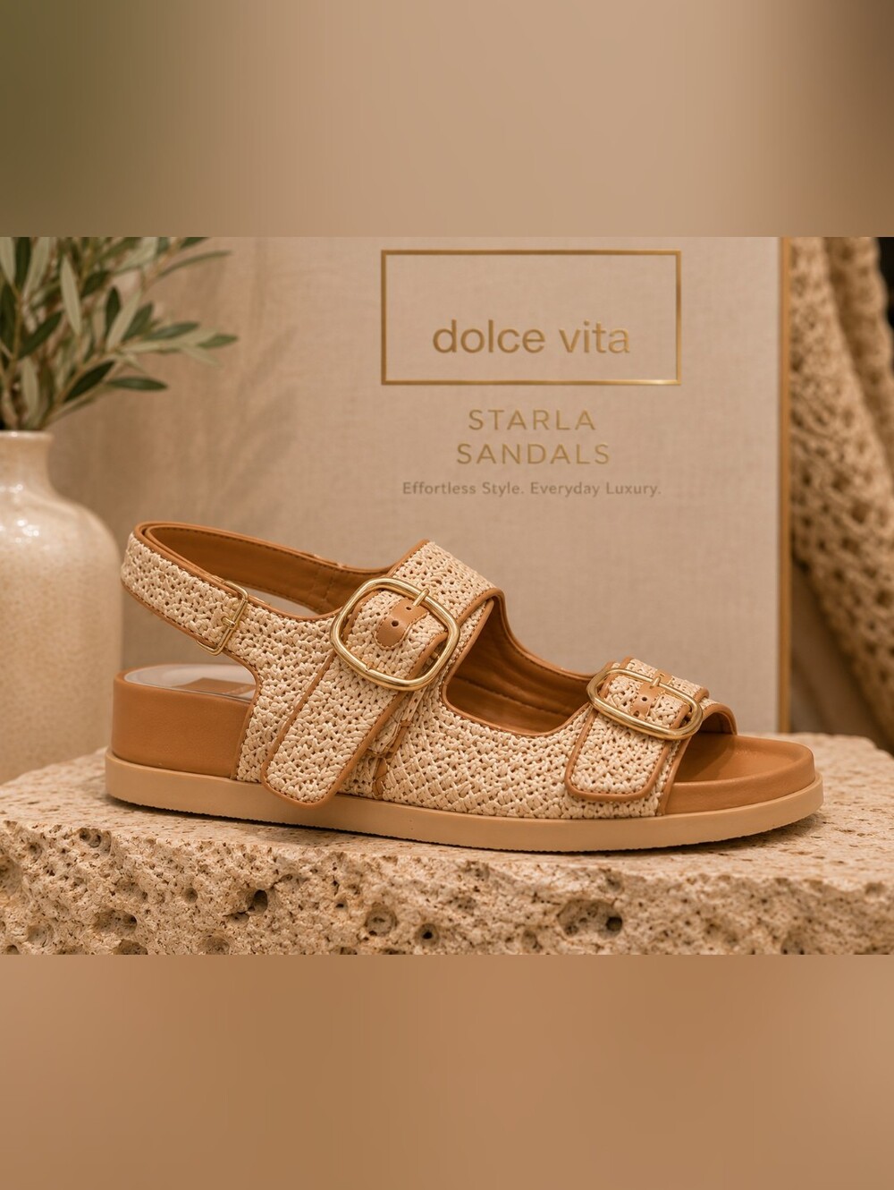 dolce vita Starla Sandals in Natural